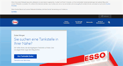 Desktop Screenshot of esso.de